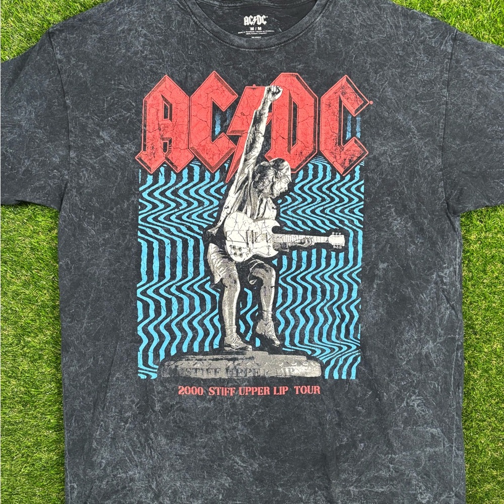 AC/DC Charcoal Tour Graphic Tee